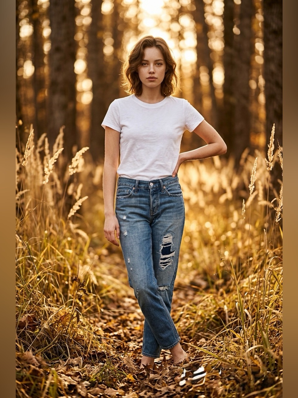 Abercrombie & fitch boyfriend straight jean